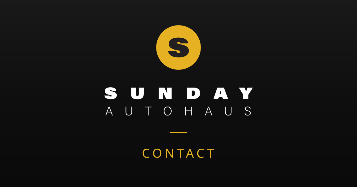 Contact Us | Sunday Autohaus Port Melbourne