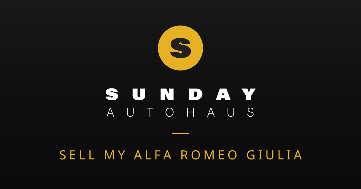 Sell My Alfa Romeo Giulia Melbourne | Fast Offer | Sunday Autohaus