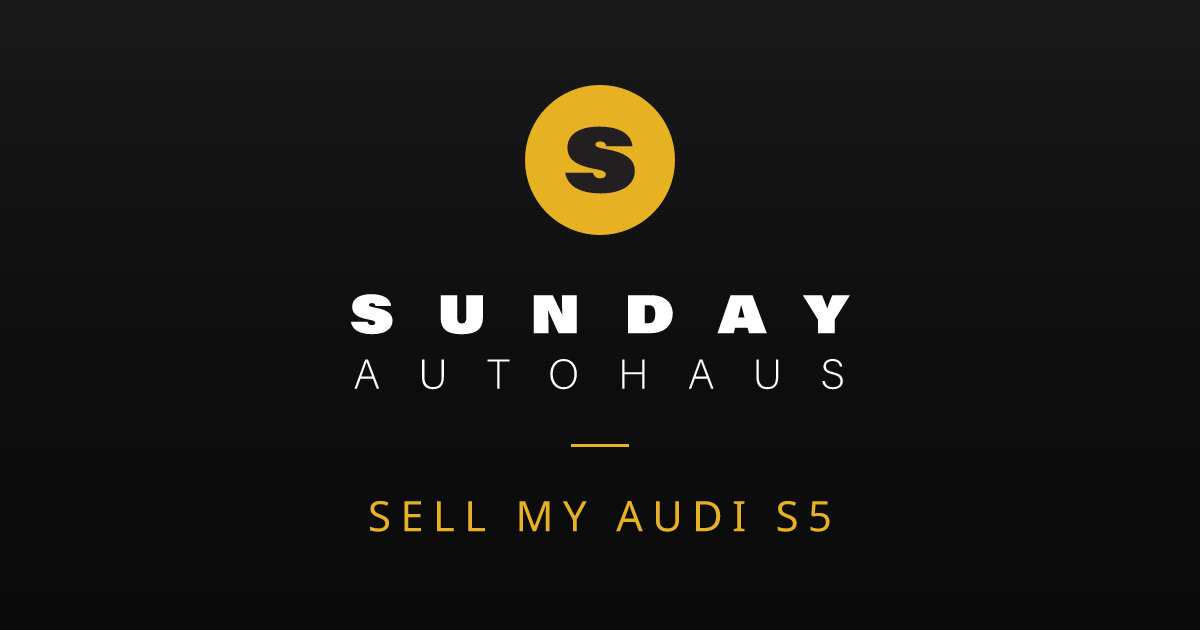 Sell My Audi S5 Melbourne | Fast Offer | Sunday Autohaus