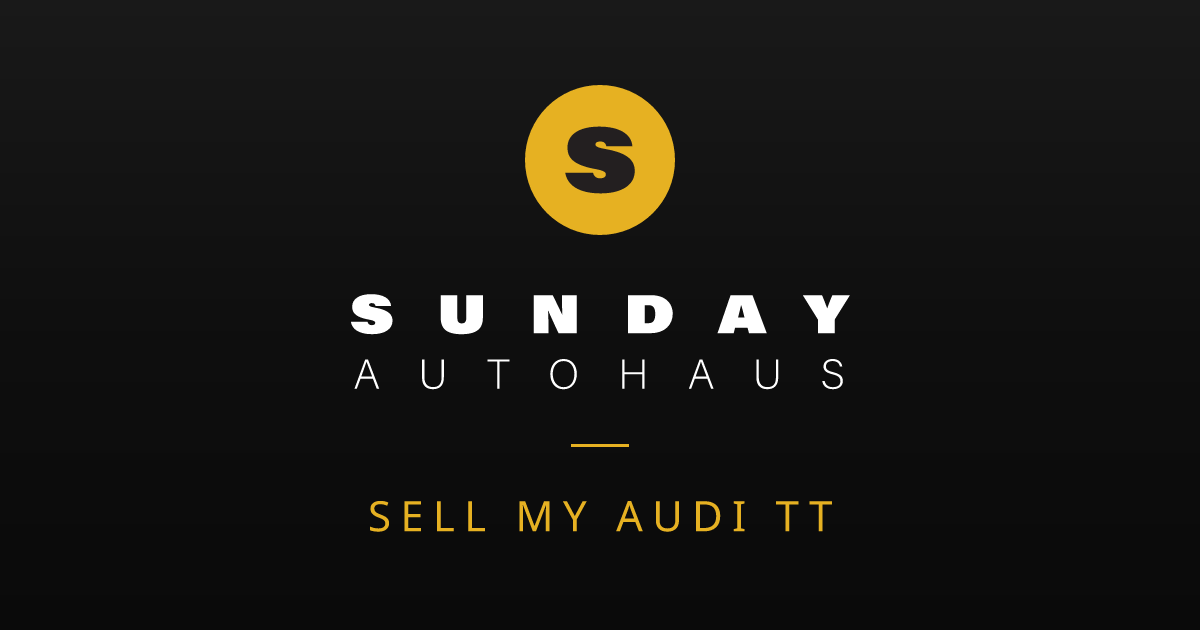 Sell My Audi TT Melbourne | Fast Offer | Sunday Autohaus