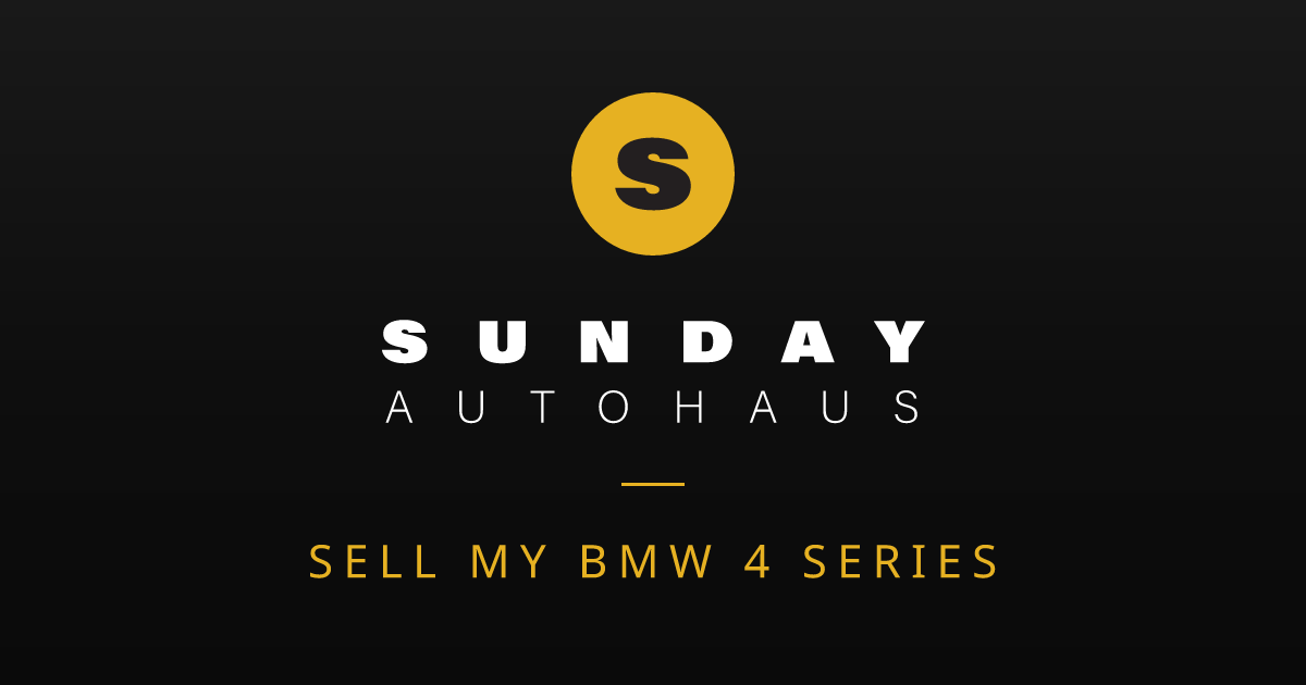 Sell My BMW 4 Series Melbourne | Fast Offer | Sunday Autohaus