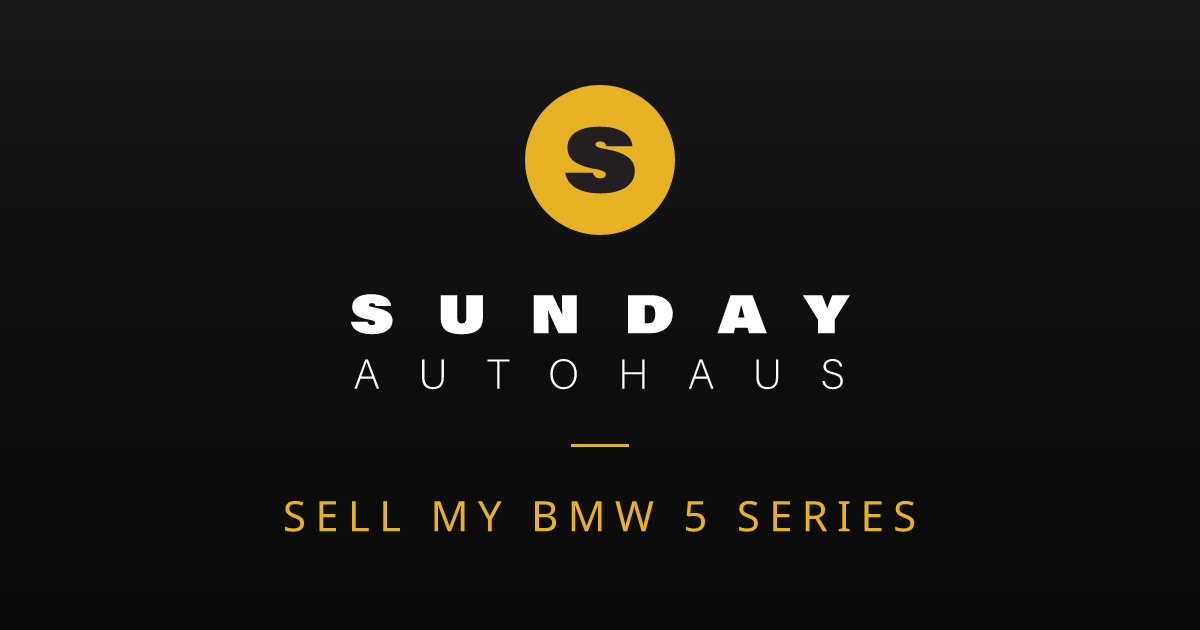 Sell My BMW 5 Series Melbourne | Fast Offer | Sunday Autohaus