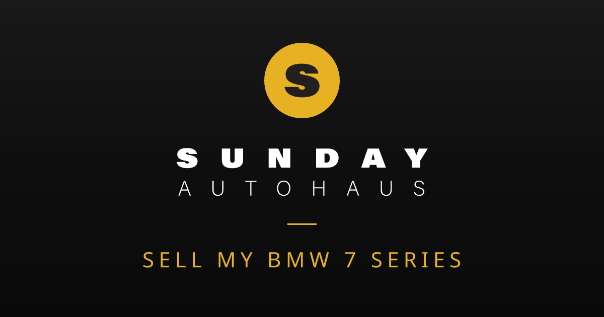 Sell My BMW 7 Series Melbourne | Fast Offer | Sunday Autohaus