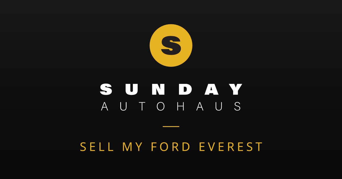 Sell My Ford Everest Melbourne | Fast Offer | Sunday Autohaus