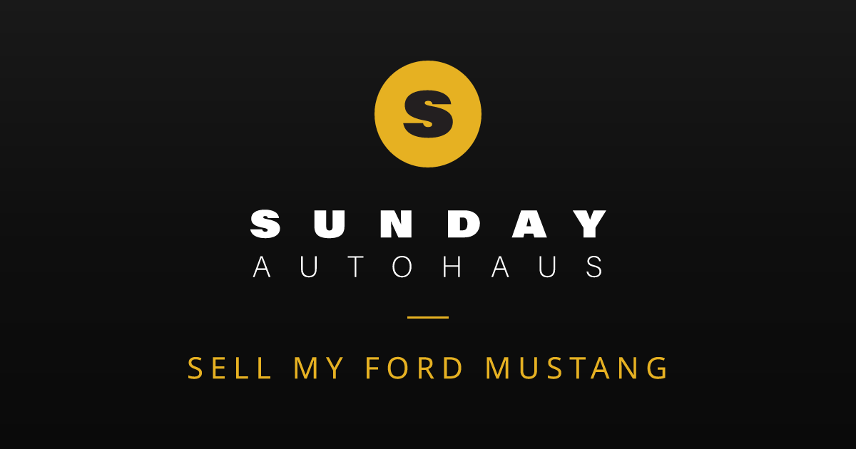 Sell My Ford Mustang Melbourne | Fast Offer | Sunday Autohaus
