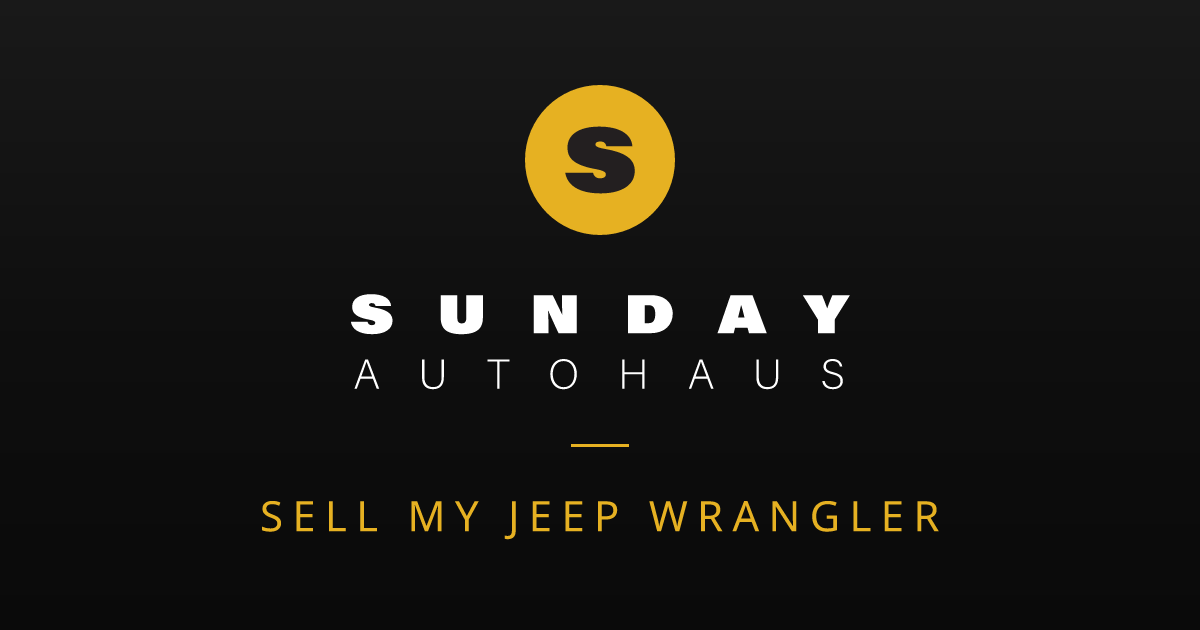 Sell My Jeep Wrangler Melbourne | Fast Offer | Sunday Autohaus