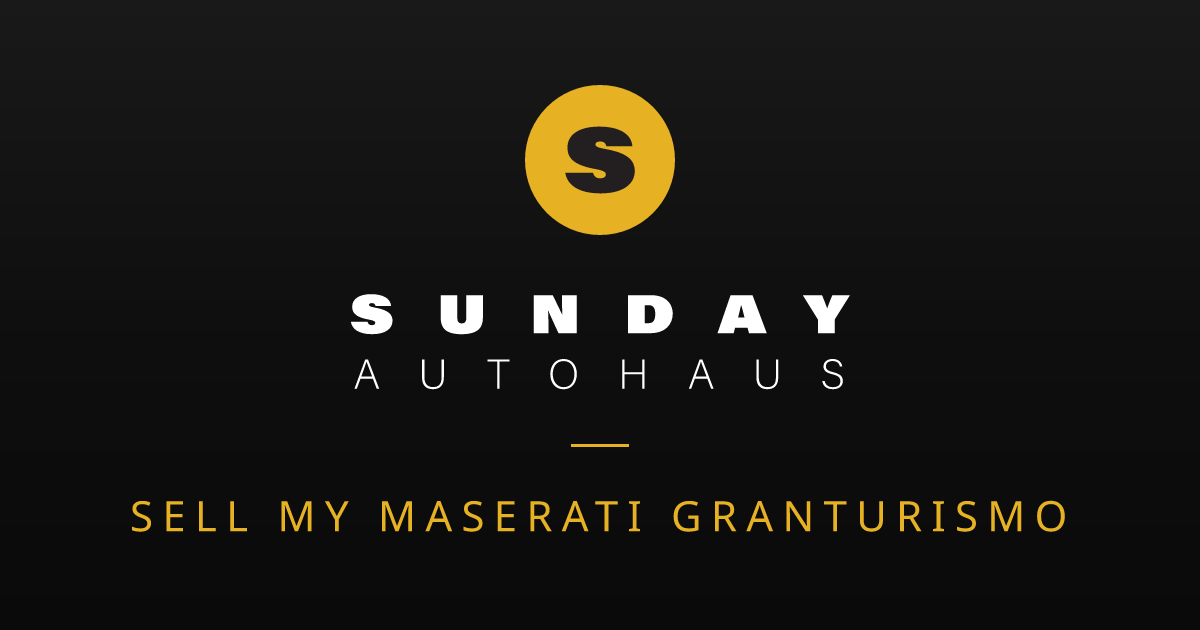 Sell My Maserati Granturismo Melbourne | Fast Offer | Sunday Autohaus