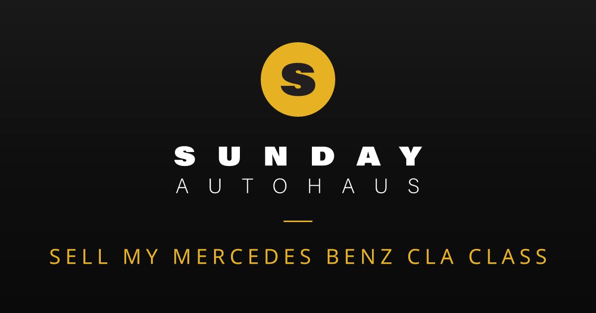 Sell My Mercedes Benz CLA Class Melbourne | Fast Offer | Sunday Autohaus