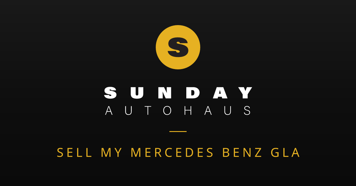 Sell My Mercedes Benz GLA Melbourne | Fast Offer | Sunday Autohaus