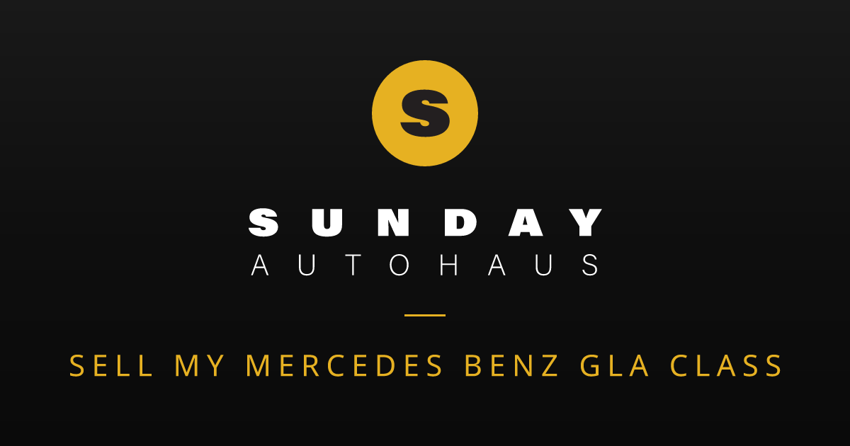 Sell My Mercedes Benz GLA Class Melbourne | Fast Offer | Sunday Autohaus