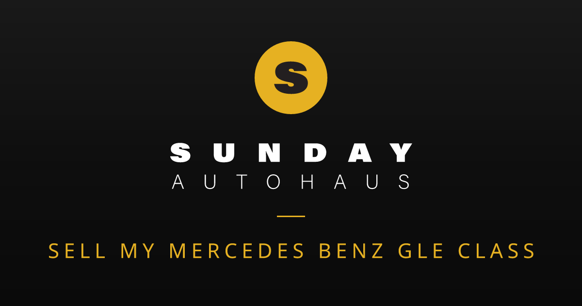 Sell My Mercedes Benz GLE Class Melbourne | Fast Offer | Sunday Autohaus