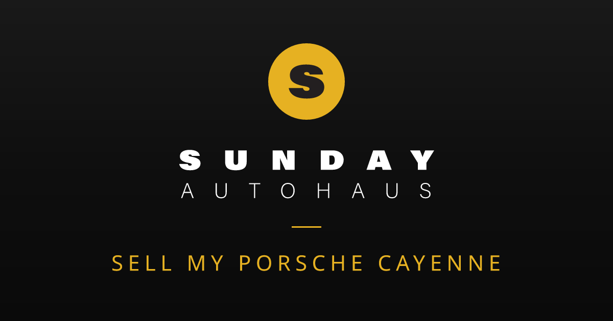 Sell My Porsche Cayenne Melbourne | Fast Offer | Sunday Autohaus
