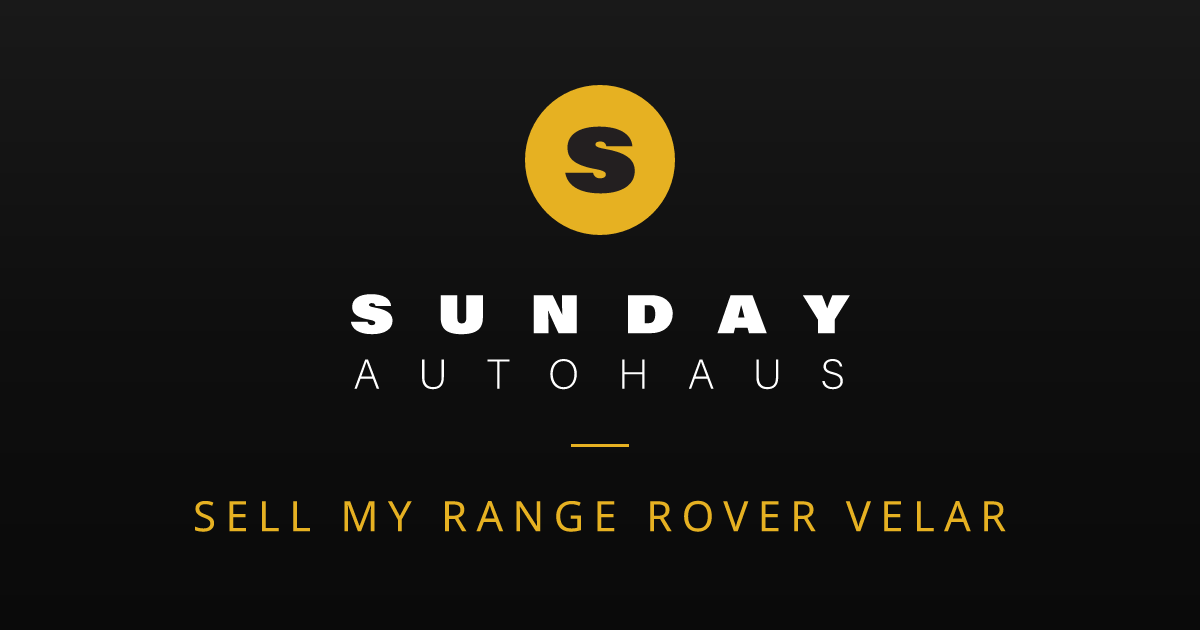 Sell My Range Rover Velar Melbourne | Fast Offer | Sunday Autohaus