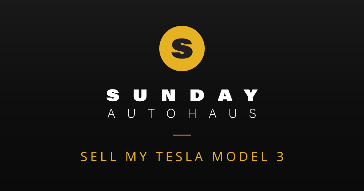 Sell My Tesla Model 3 Melbourne | Fast Offer | Sunday Autohaus