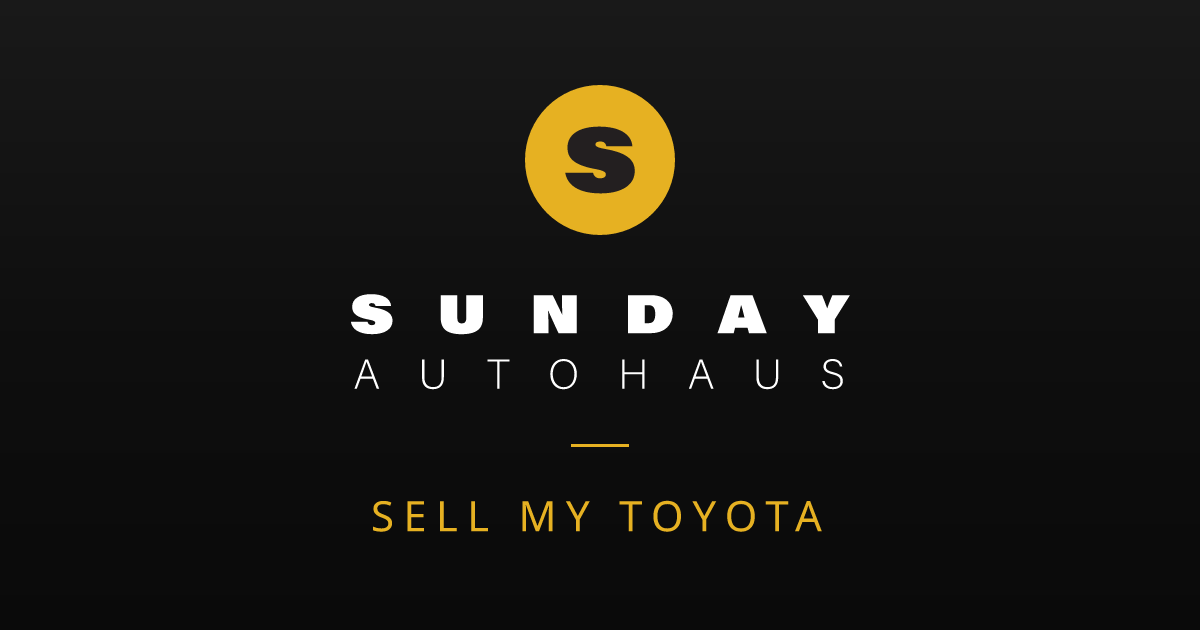 Sell My Toyota Melbourne | Fast Offer | Sunday Autohaus